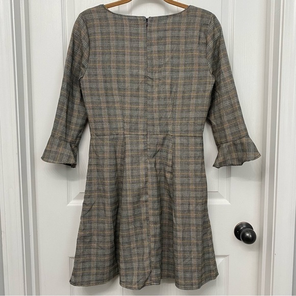 Gypsies & Moondust Plaid Dress Medium - Picture 8 of 9